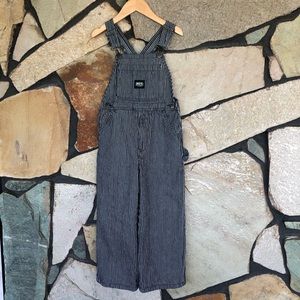 Kids Key railroad overalls. Size 6.